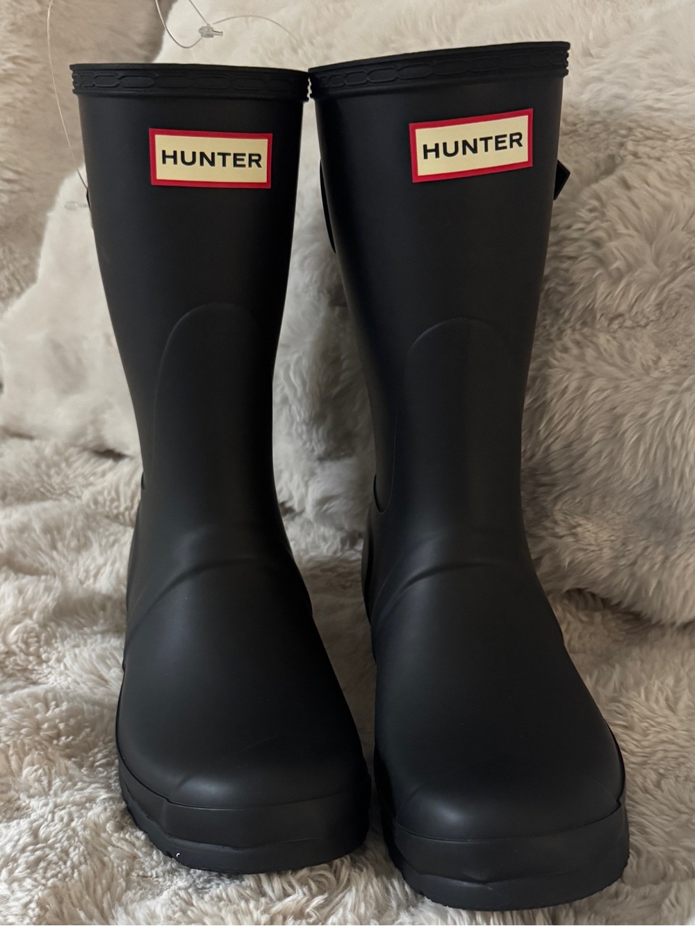 Hunter Women’s Rain boots - Black size 7